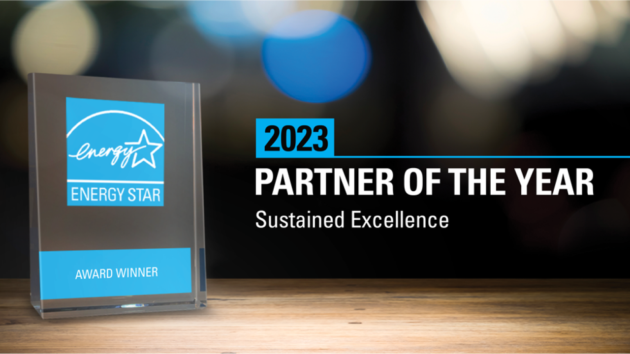 Energy Star 2023 Partner of the year Award