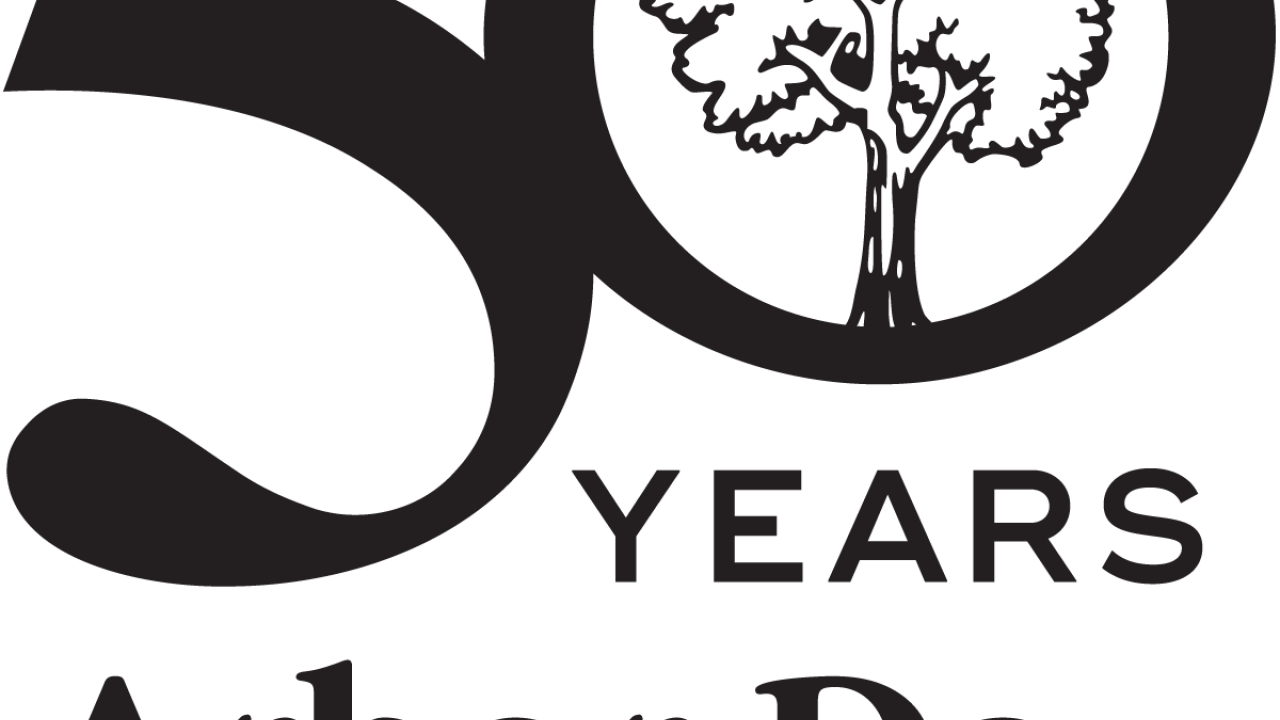 The Arbor Day Foundation's 50th anniversary logo