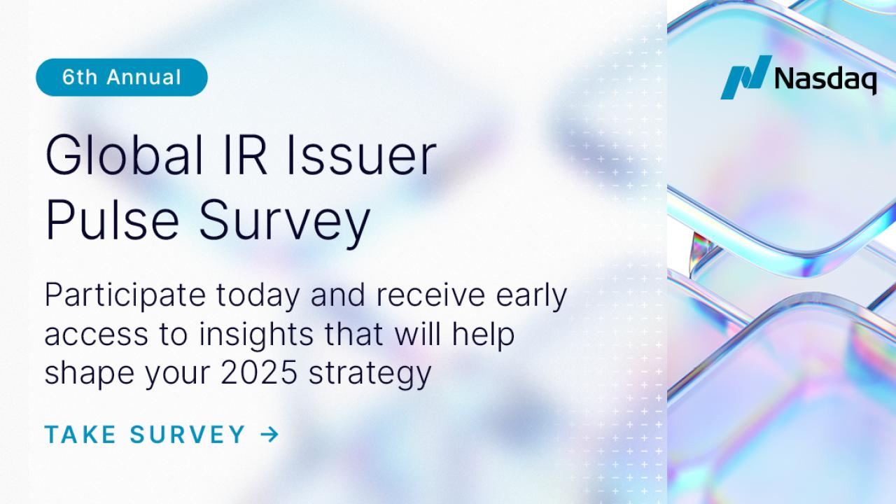 "Global IR Issuer Pulse Survey"