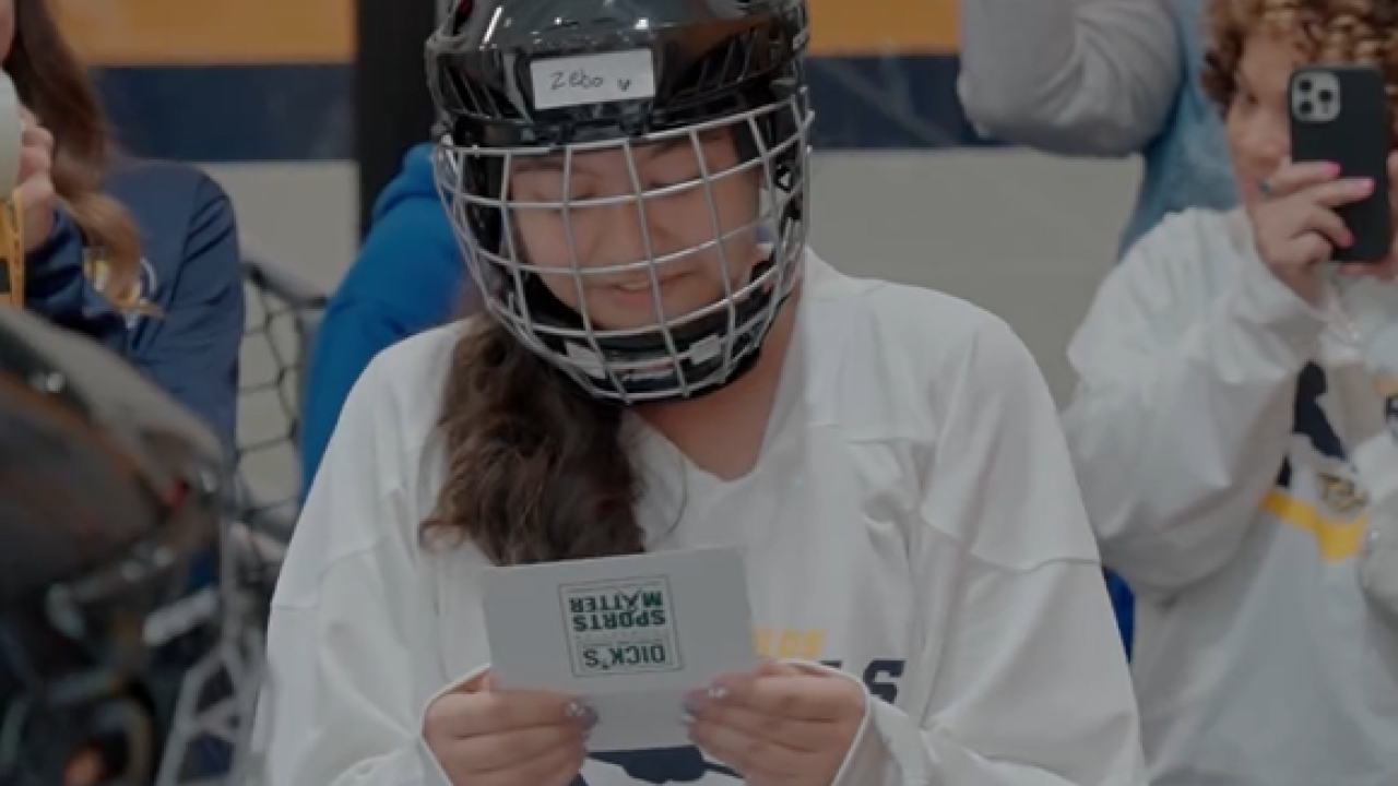 Zebobegim Shamsieva shares the news that Play Like a Girl had received a 75fot75 Sports Matter Grant
