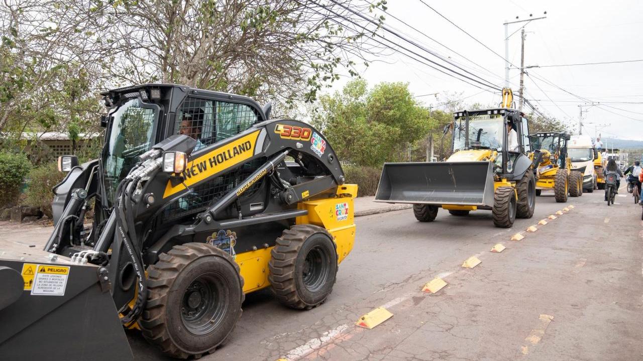 delivery of construction equipment