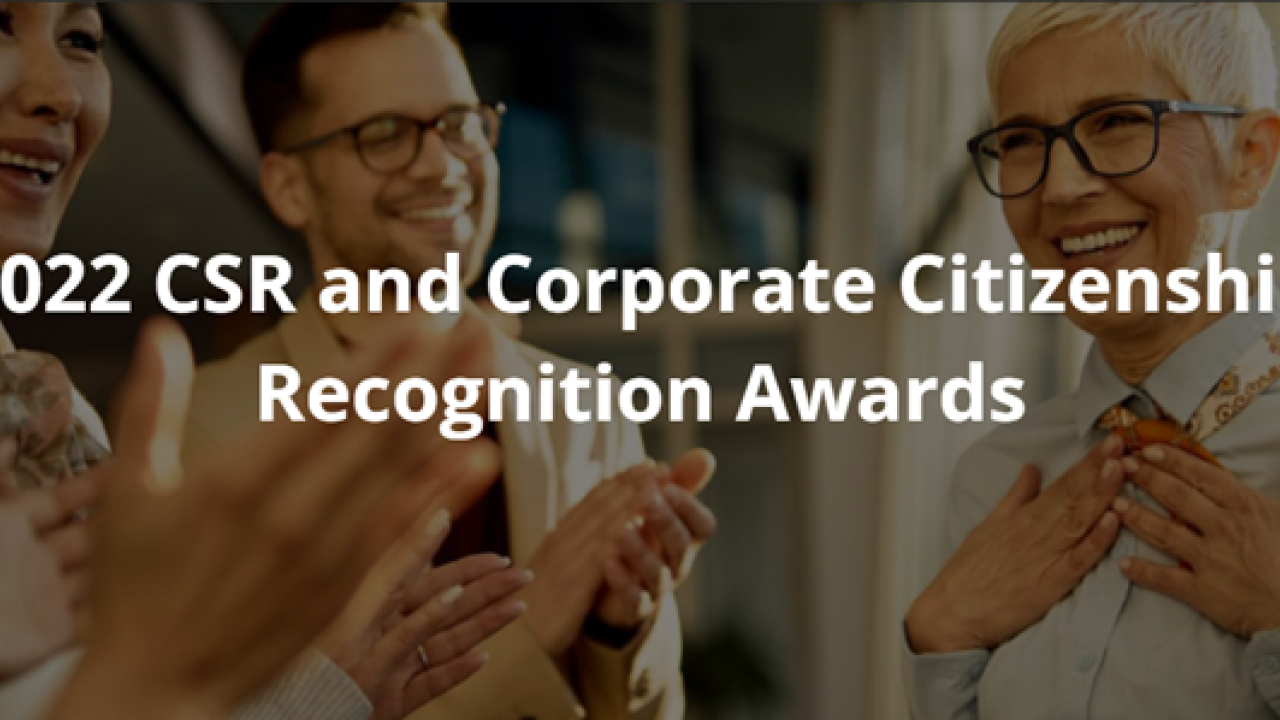 2022 CSR and Corporate Citizenship Recognition Awards