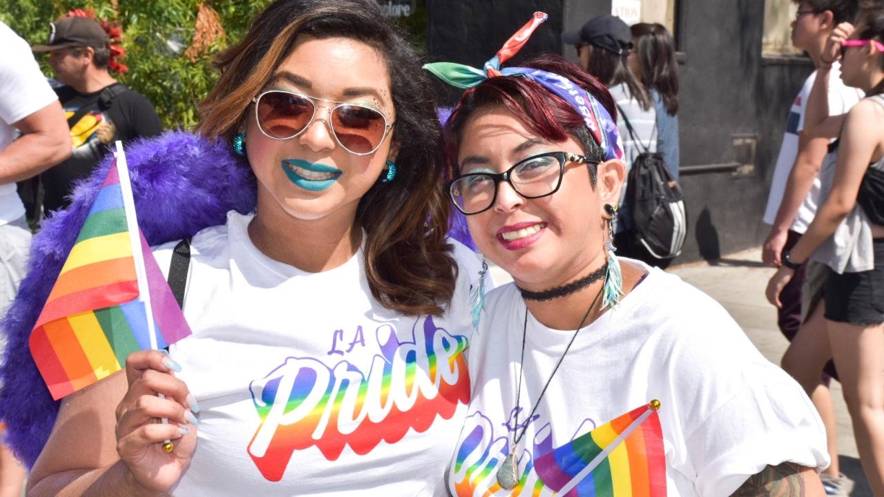 AEG, LA Kings and LA Galaxy employees celebrate Love Your Pride at LA Pride 2022