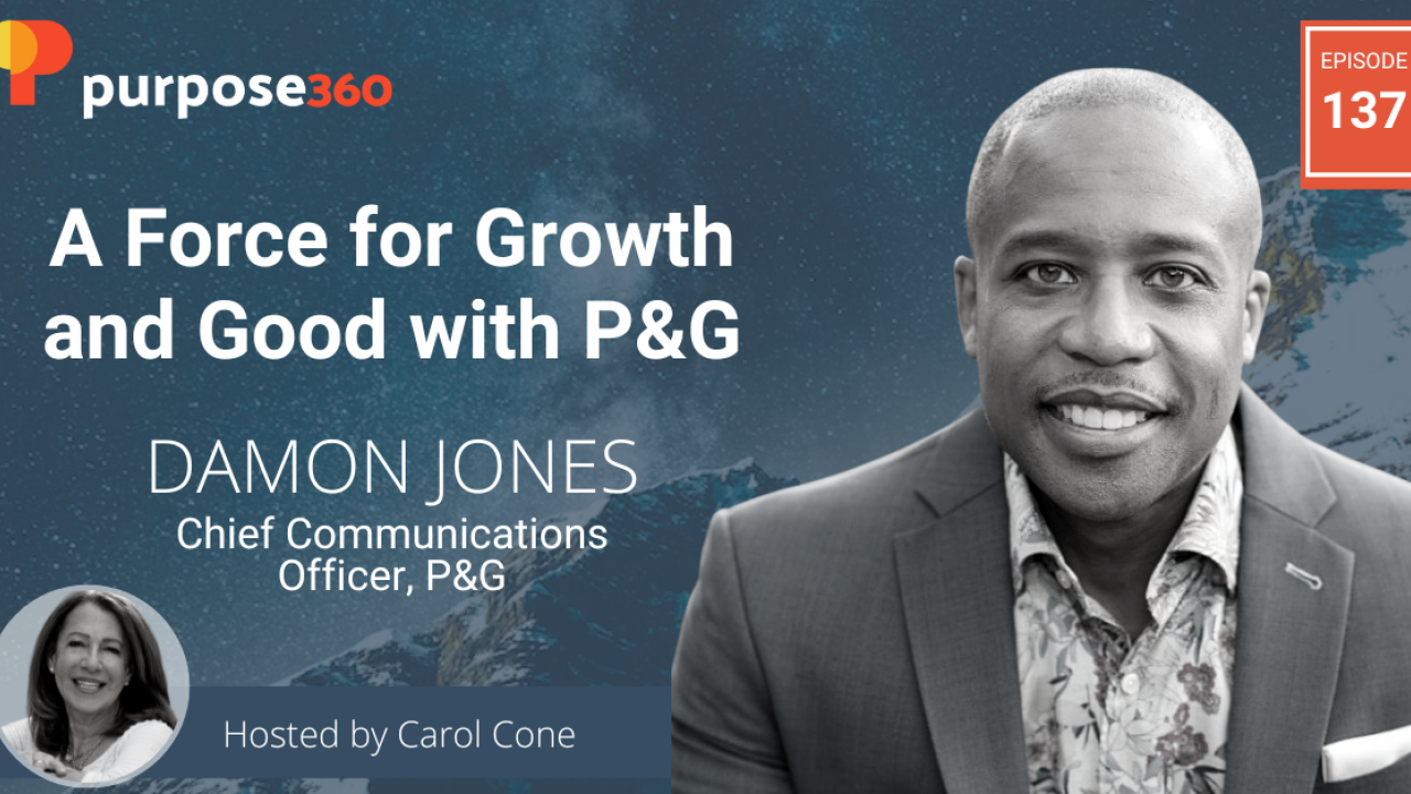 A force for good and growth. Damon Jones