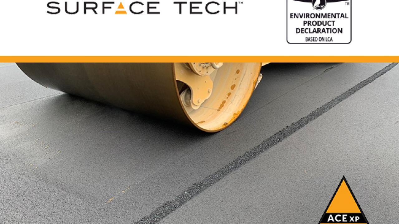 Surface Tech logo with verification logo