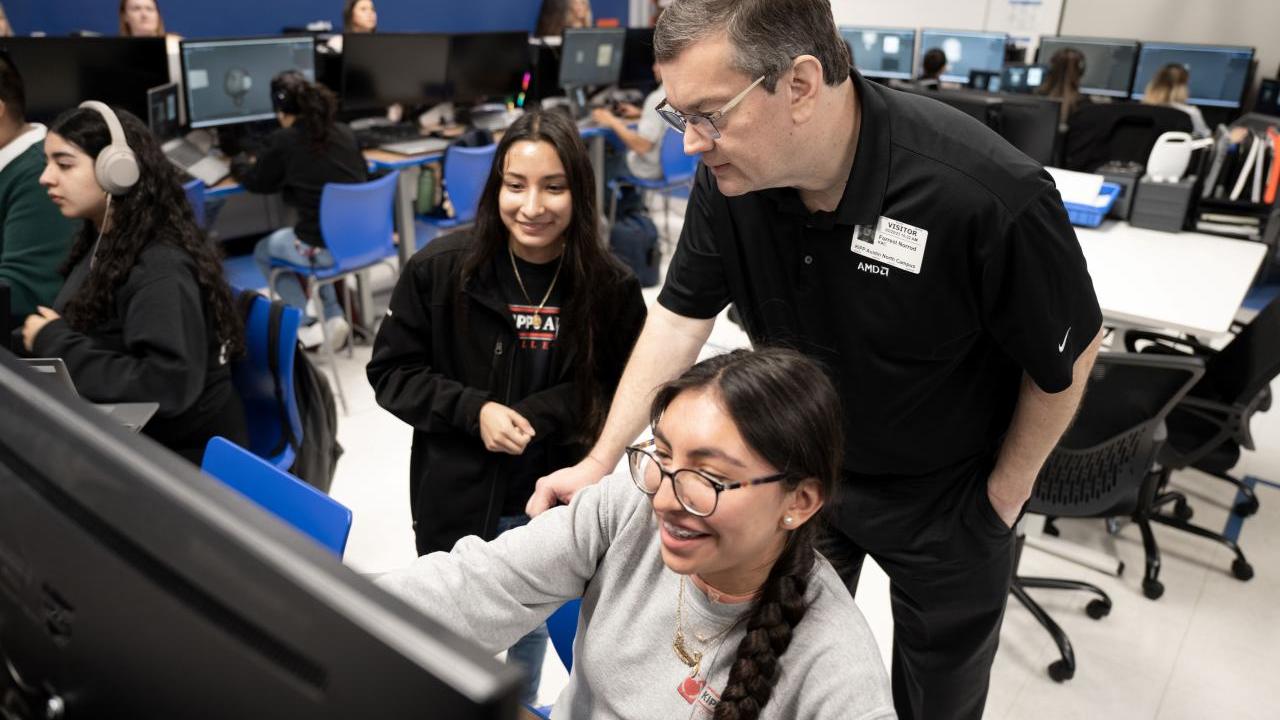 AMD Learning Lab at KIPP Collegiate High School