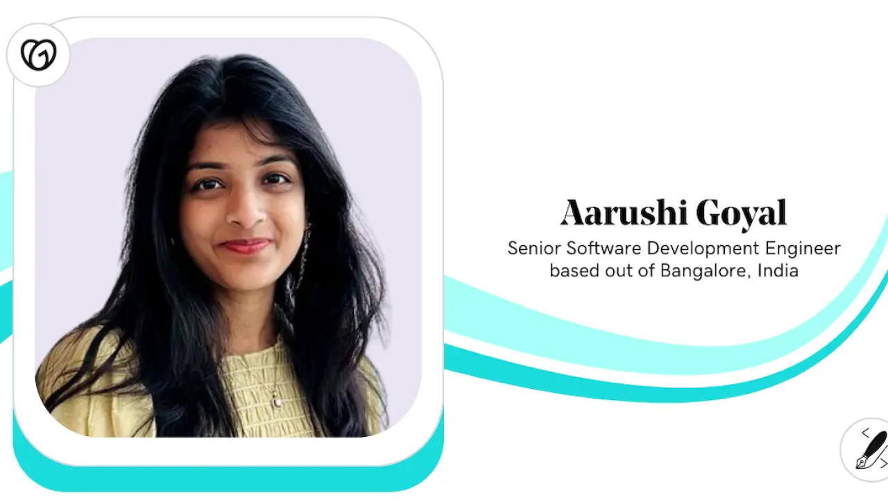 Aarushi Goyal, Senior Software Engineer, GoDaddy.