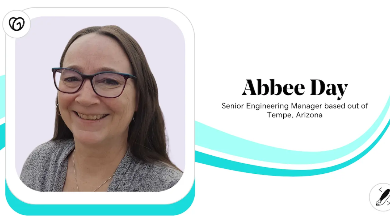 Abbee Day, Senior Engineering Manager, GoDaddy.