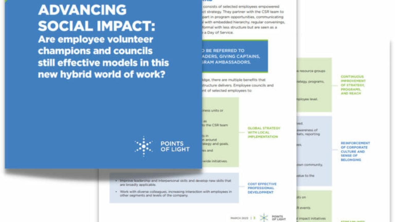 Advancing Social Impact White Paper Graphics