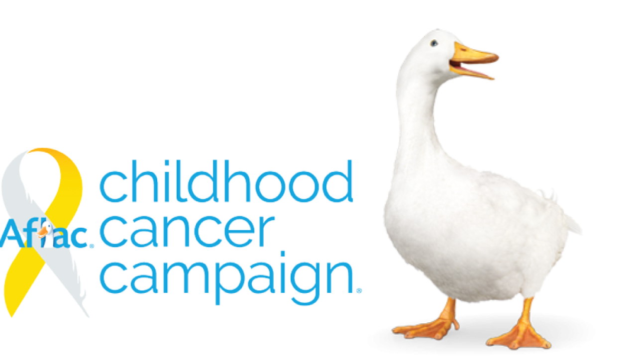 Aflac childhood cancer campaign