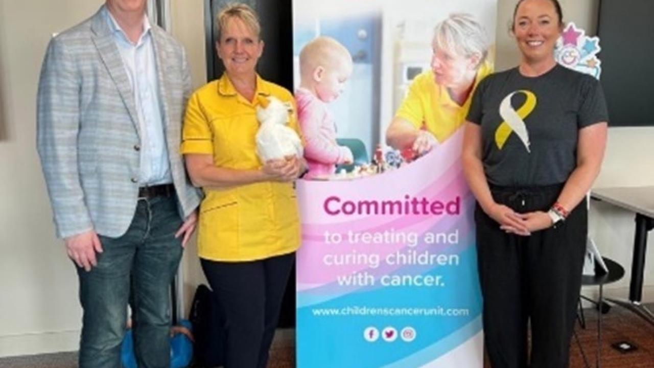 Naomi Spence, Head Play Therapist from the Children’s Cancer and Hematology Unit.