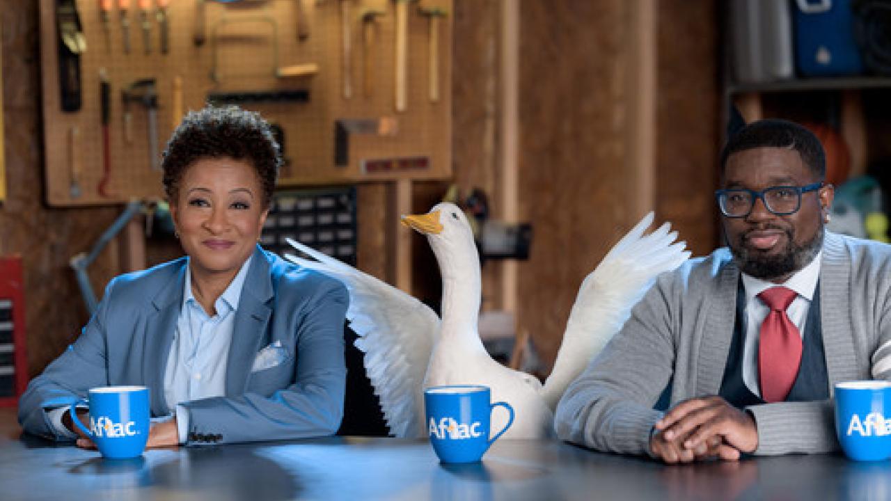 Wanda Sykes, the Aflac Duck and Lil Rel Howery kick off Aflac’s “Pre-Pain Show”
