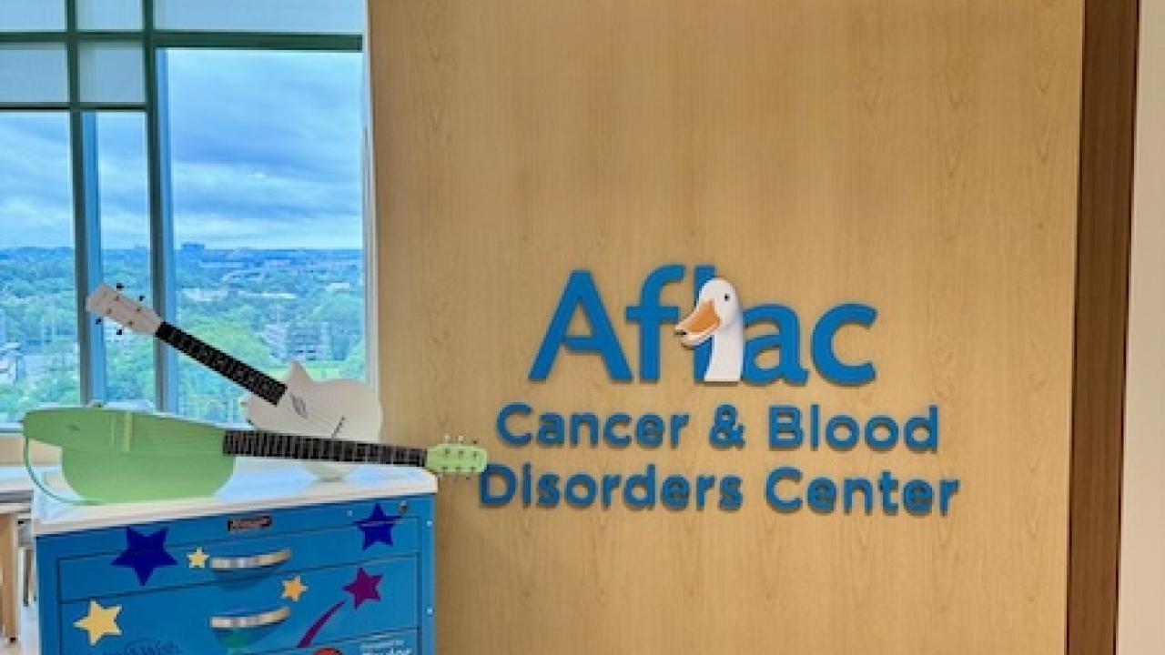 Instruments shown at the Aflac Cancer & Blood Disorders Center.