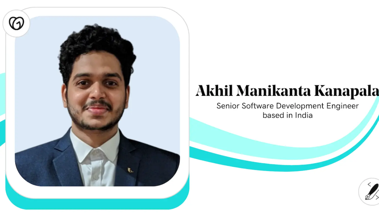 Akhil Makikanta Kanapala, Senior Software Development Engineer, GoDaddy.