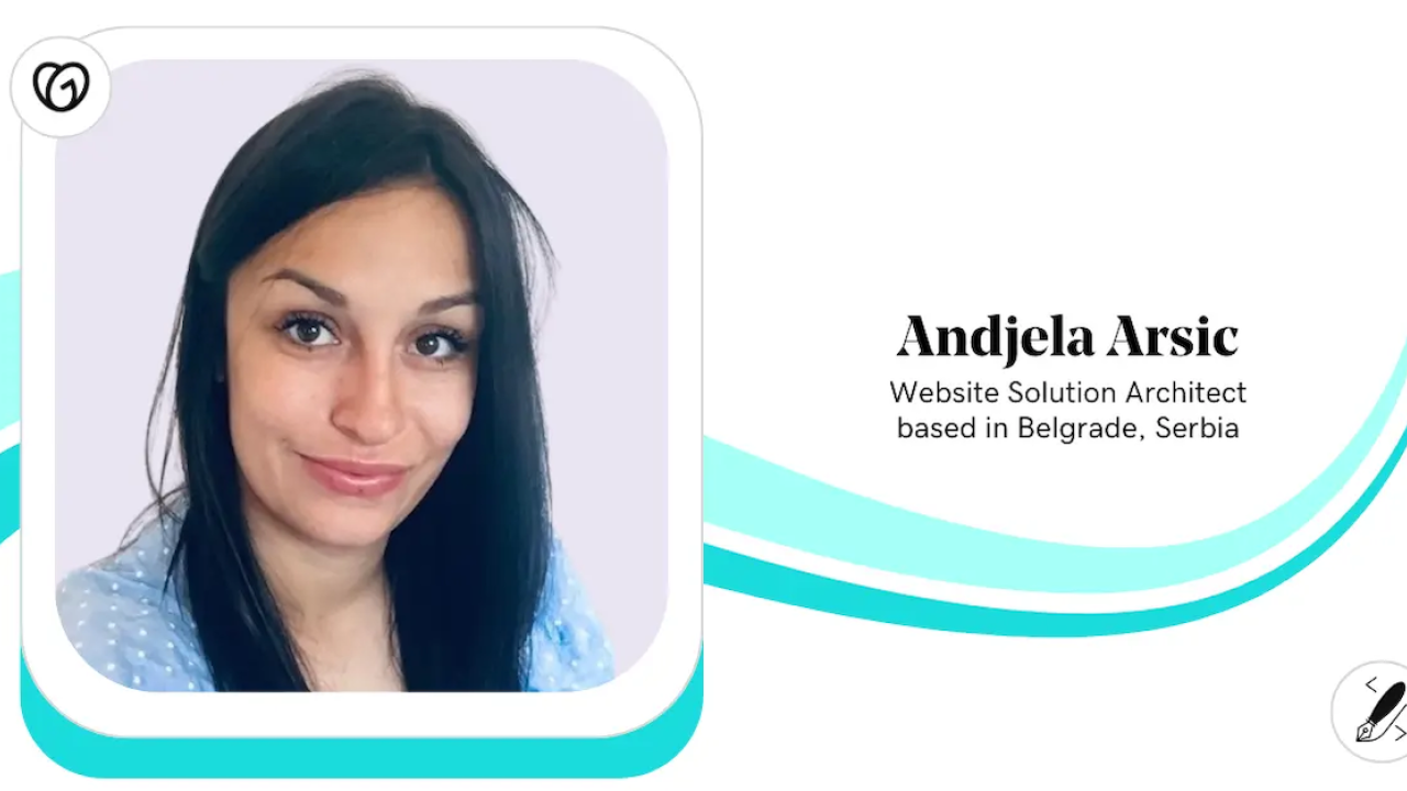 Andjela Arsic, Website Solution Architect, GoDaddy.