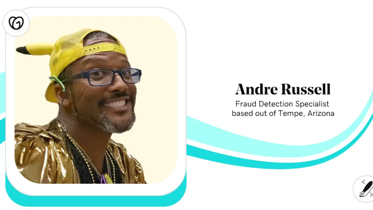 Andre Russell, Fraud Detection Specialist, GoDaddy.