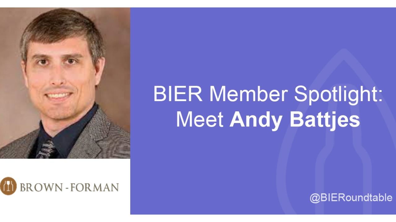 Andy Battjes, "BIER Member Spotlight: Meet Andy Battjes"