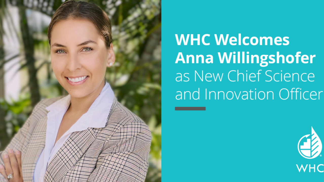 WHC Welcomes Anna Willingshofer as New Chief Science and Innovation Officer