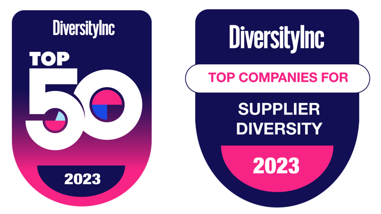 2 DiversityInc award logos