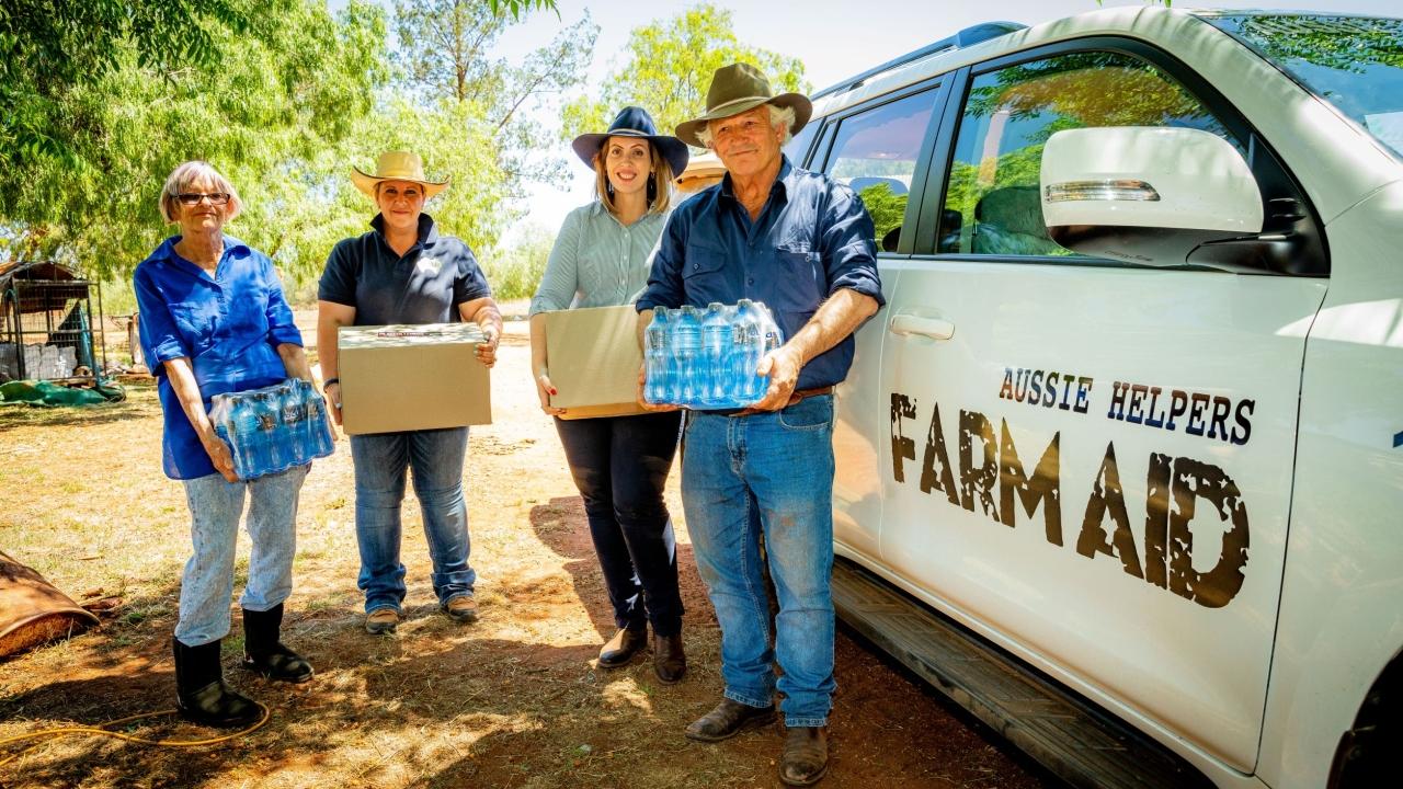 Aussie Helpers at work in regional Queensland