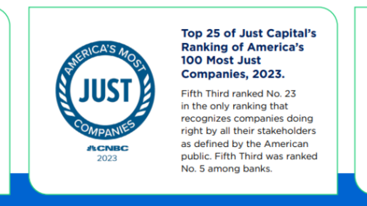 Graphic of three different earned recognitions