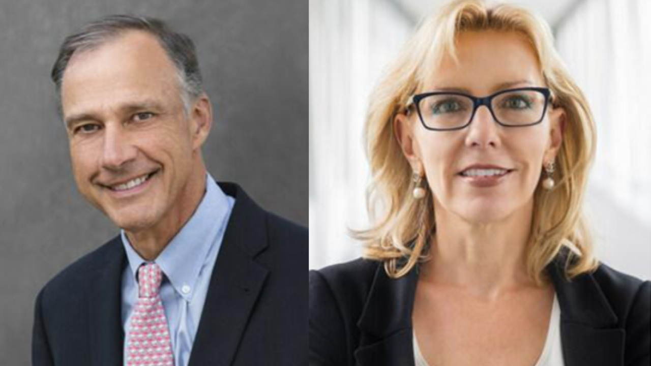 Tom Bartlett & Jill Brennan headshots 