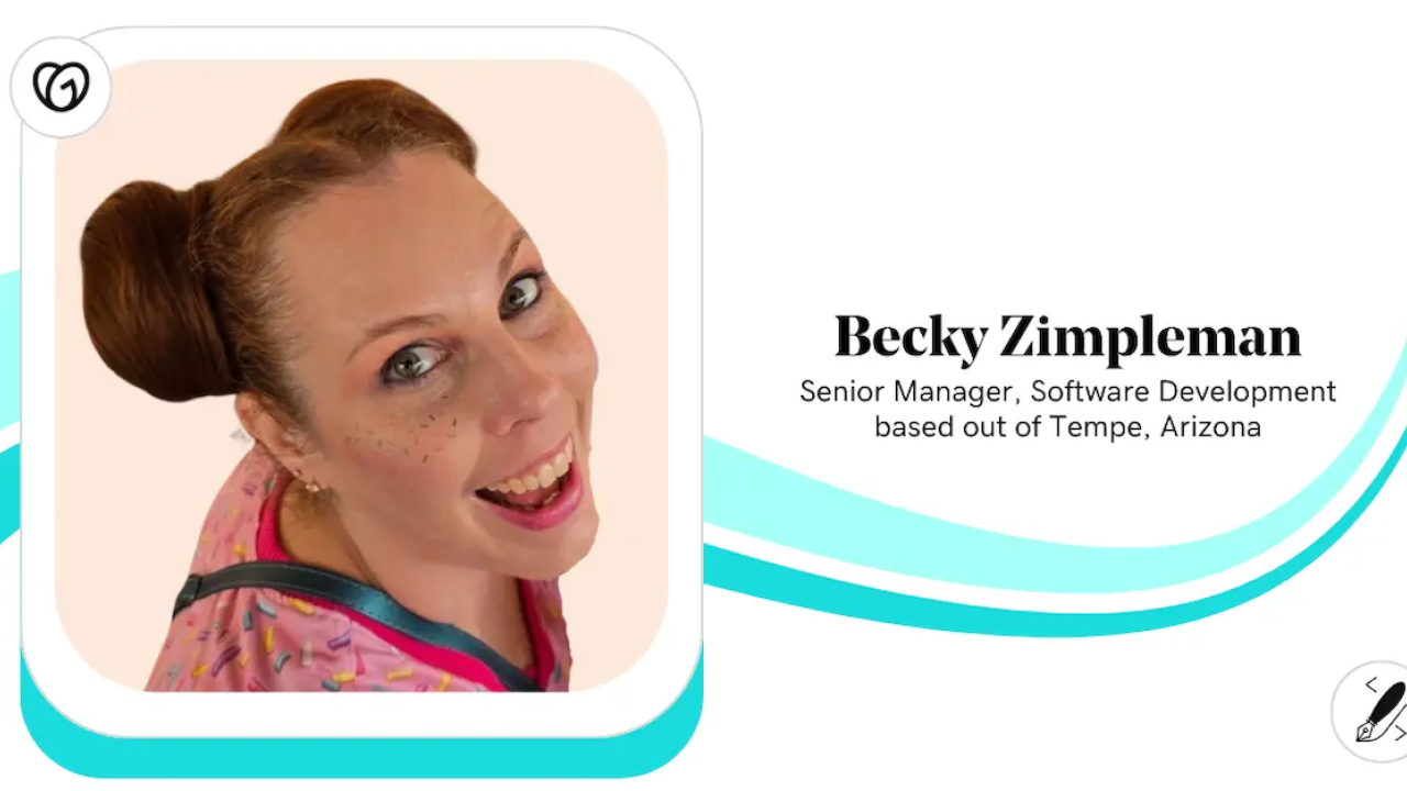 Becky Zimpleman, Senior Manager, Software Development, GoDaddy