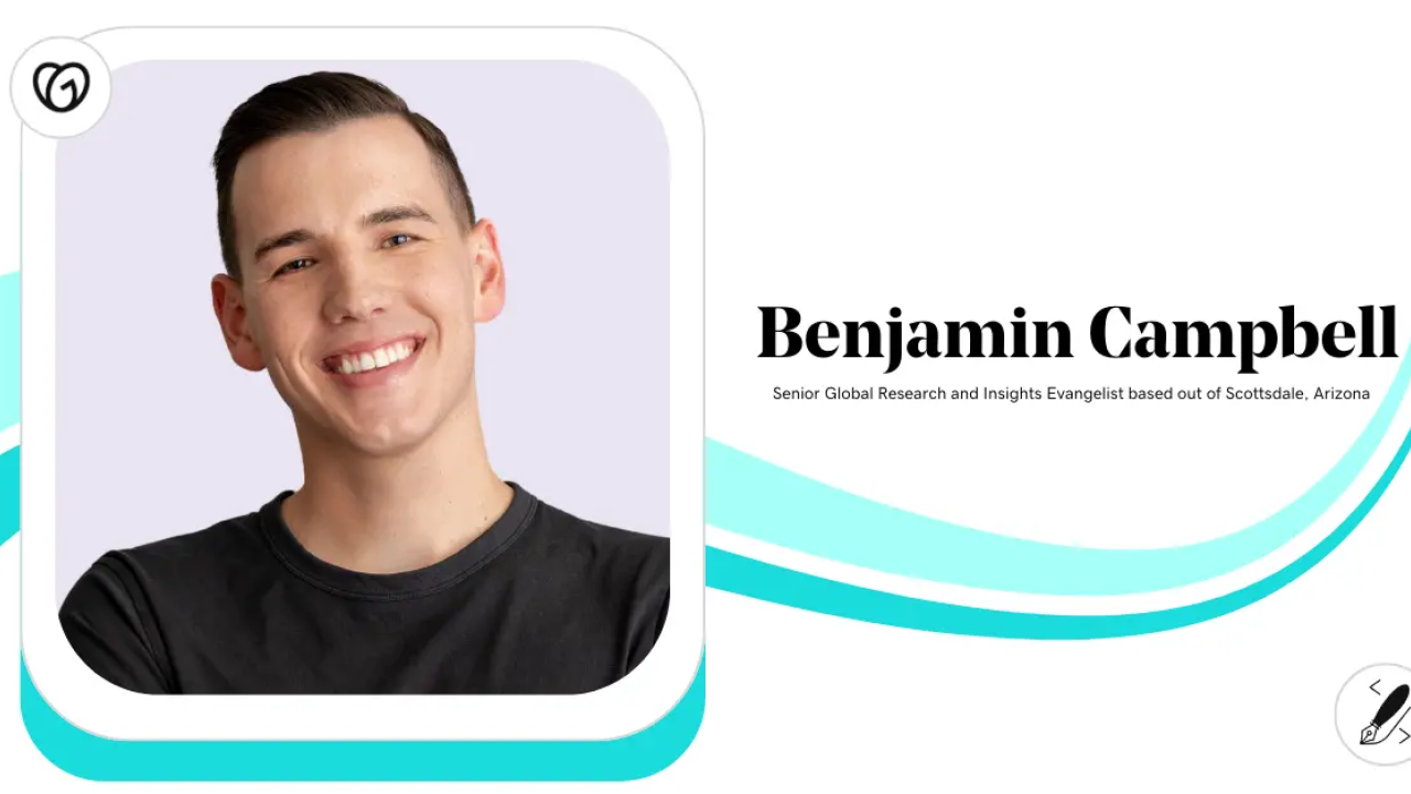 Benjamin Campbell, Senior Global Research and Insights Evangelist, GoDaddy.