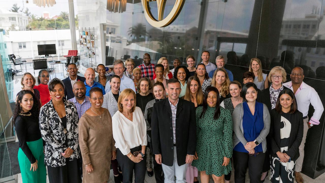 Group of Bacardi employees