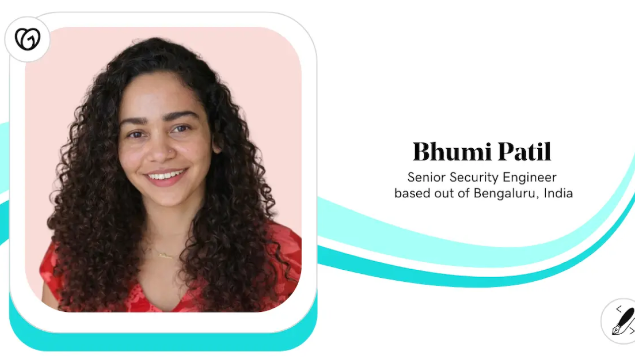 Bhumi Patil, Senior Security Engineer, GoDaddy.