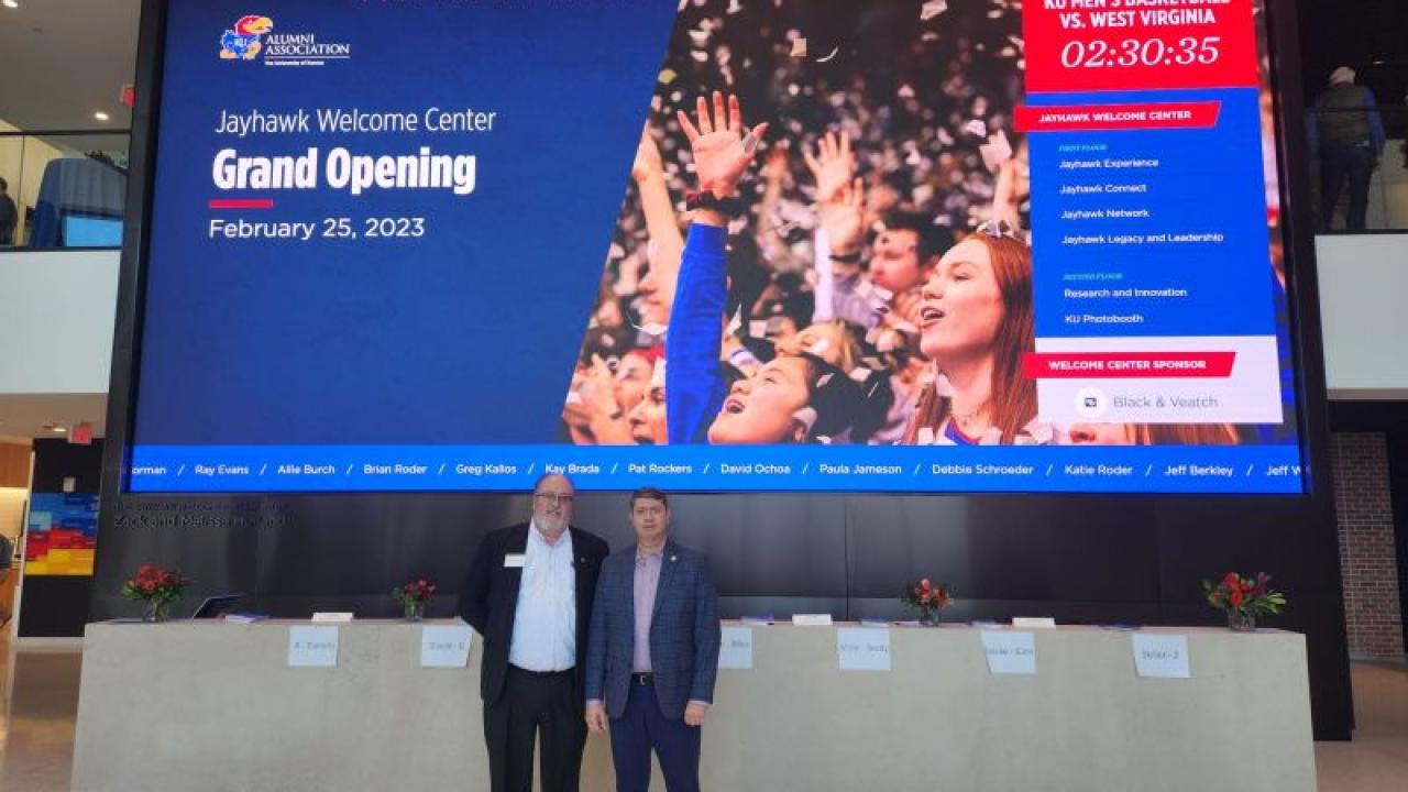 Jayhawk Welcome Center Grand Opening