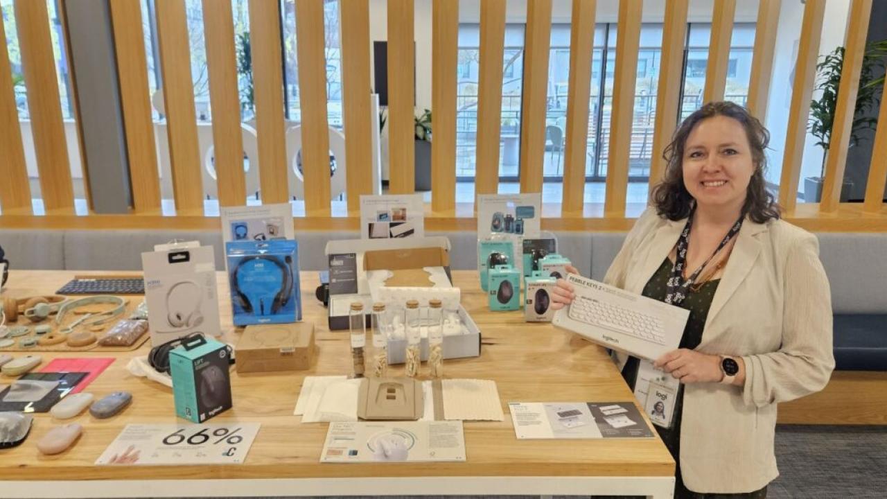 Bliss Buter-Thompson, Head of Packaging at Logitech