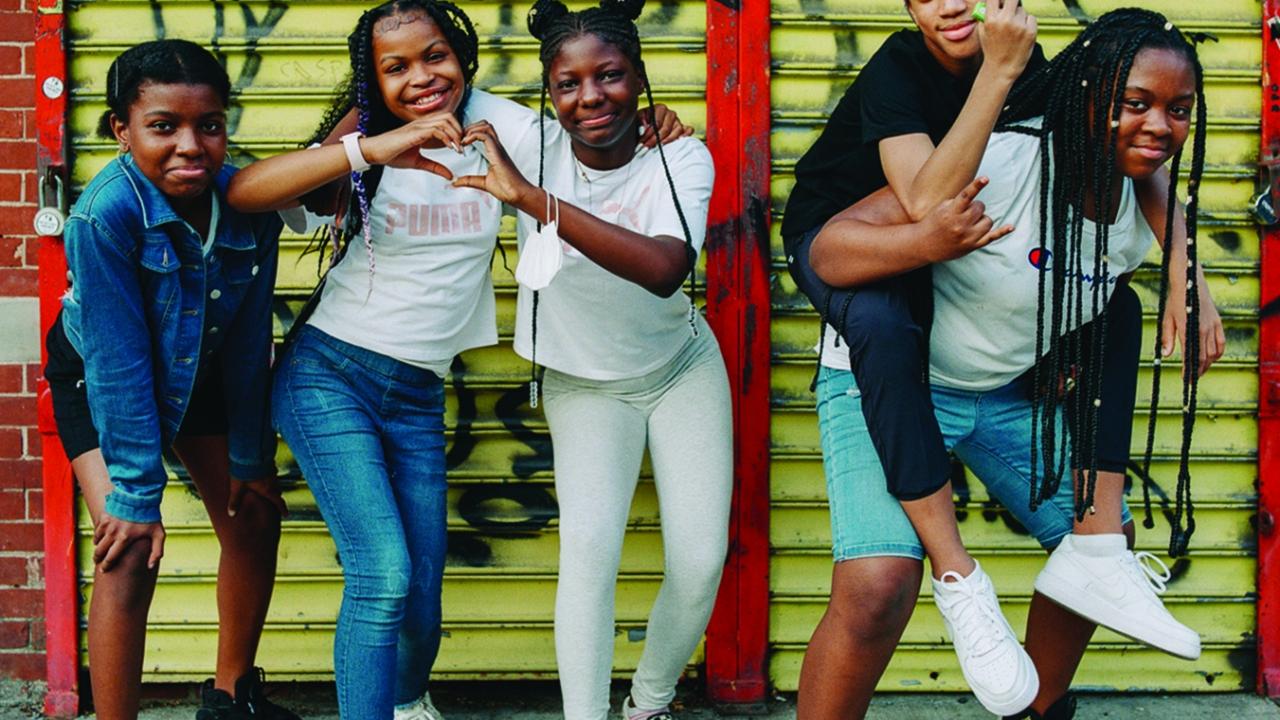 "We Defend Freedom, We Protect the Truth, We Uplift Black Voices" with image of young black people and the LDF logo