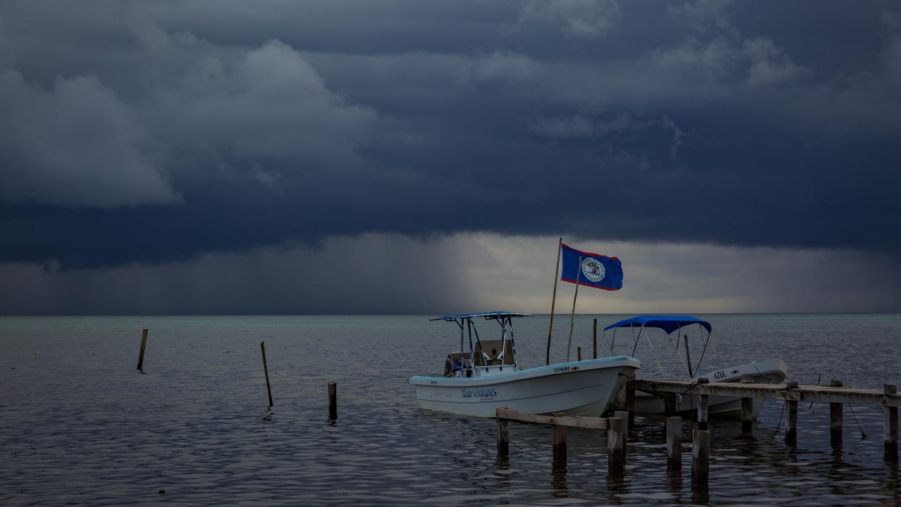 Boat at dock