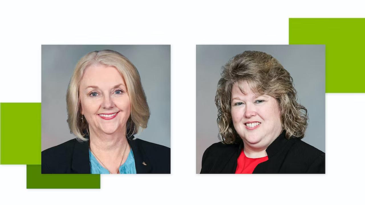 Connie Payne and Dennise Berger