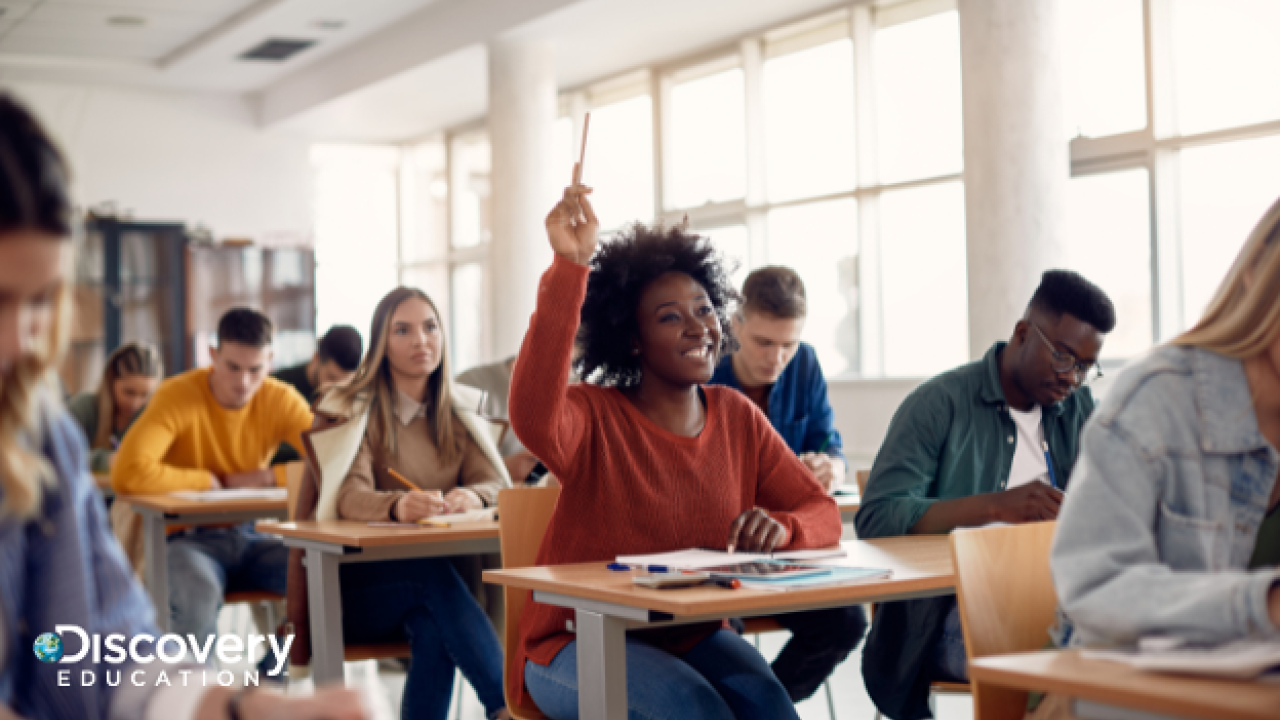 students in a classroom