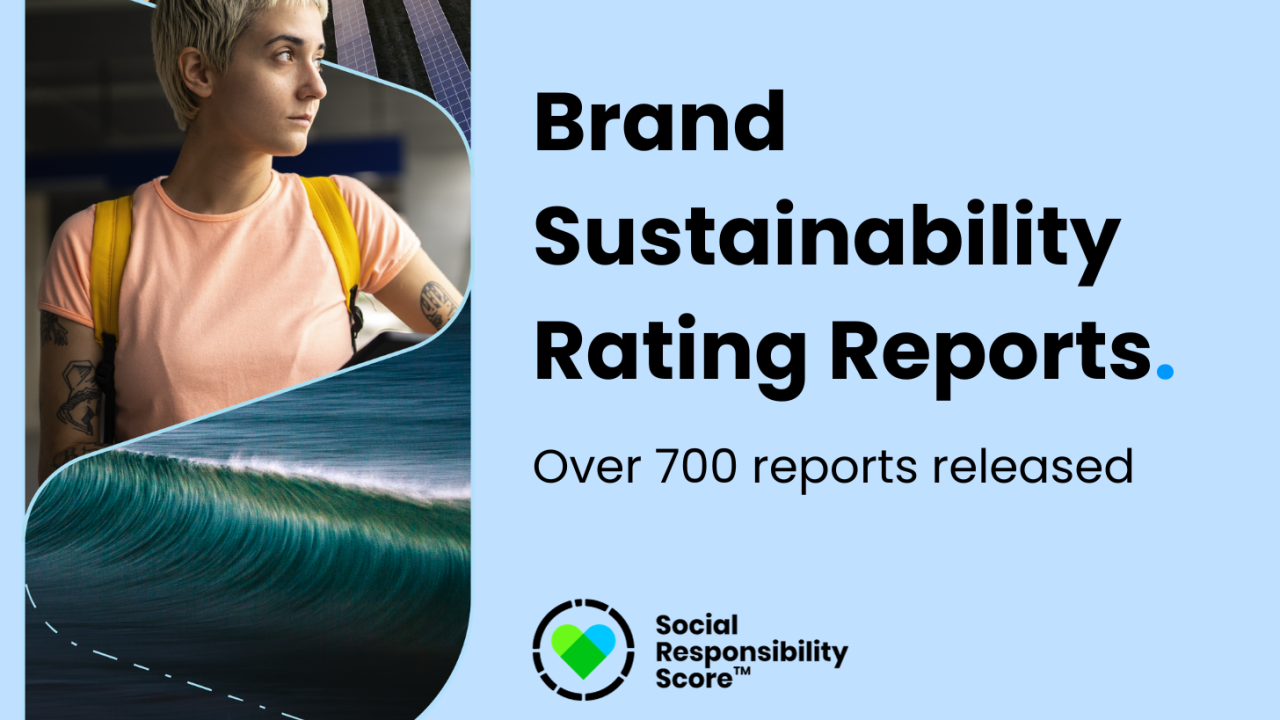 "Brand Sustainability Rating Reports." Cover