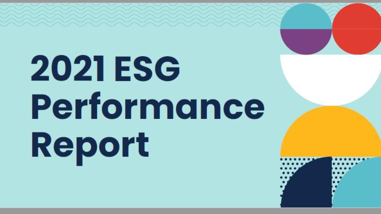 "2021 ESG Performance Report"