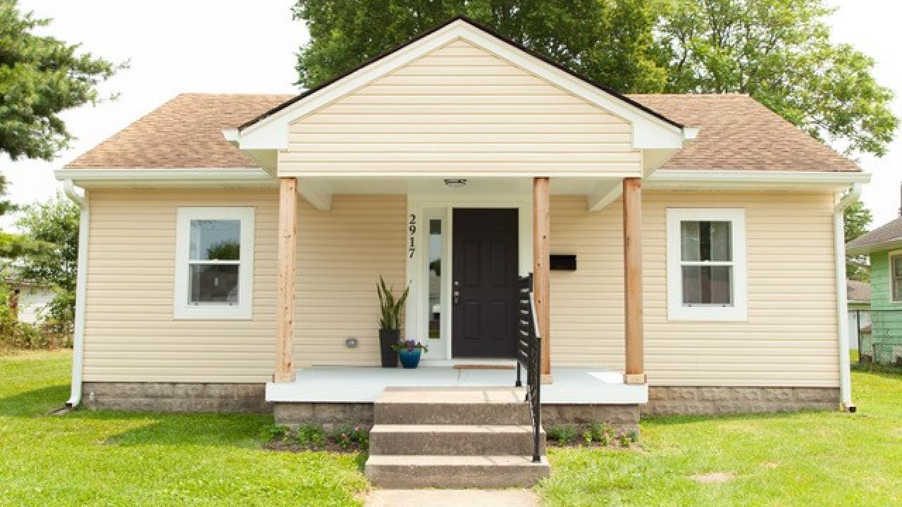 Example of exterior of home in Indianapolis, Indiana with Renew Indianapolis