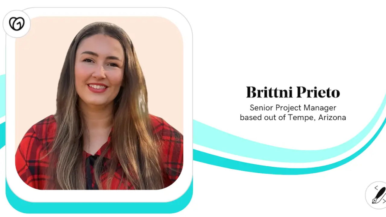 Brittni Prieto, Senior Project Manager, GoDaddy.