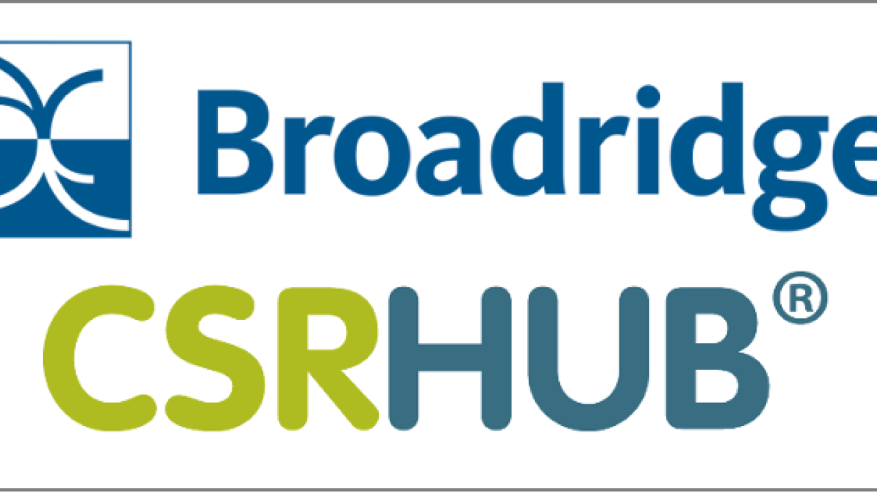 Broadridge ESG Performance Dashboard powered by CSRHub
