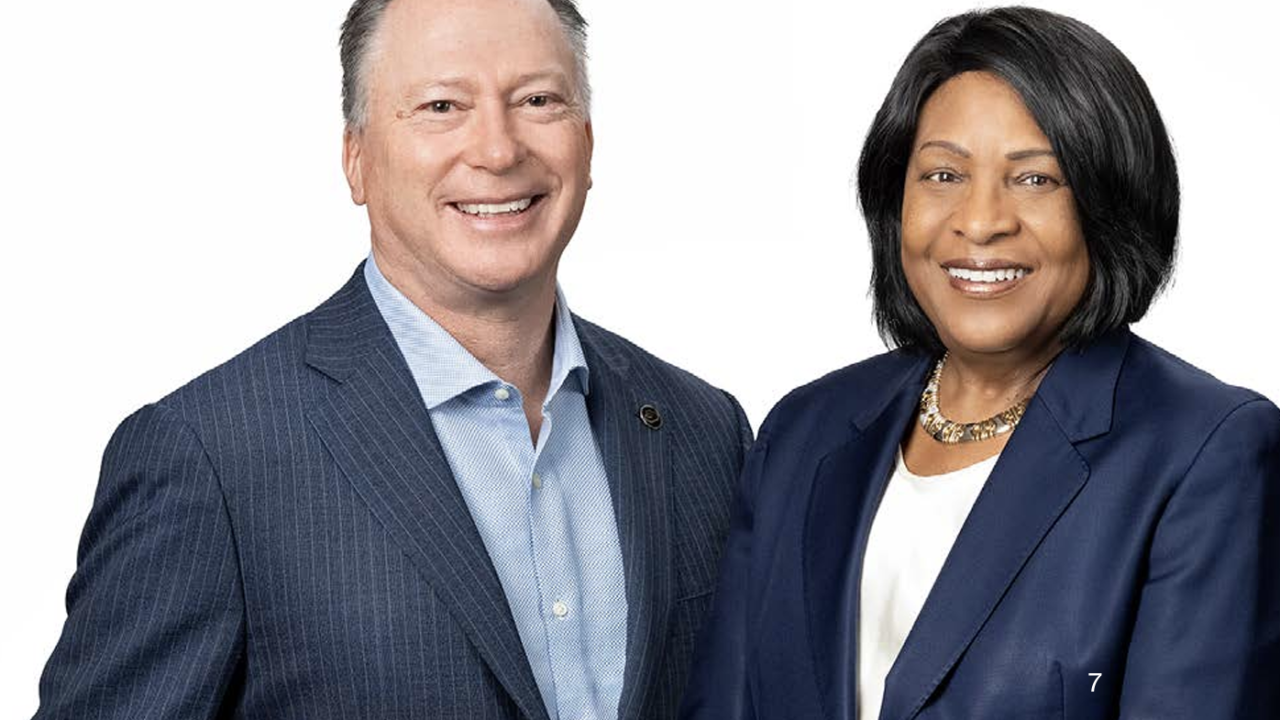 Photo of Gregory L. Ebel and Pamela L. Carter 
