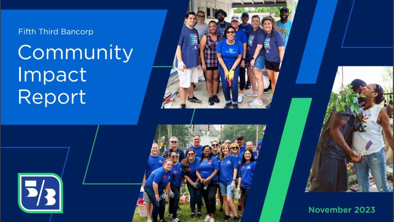 Community impact report cover