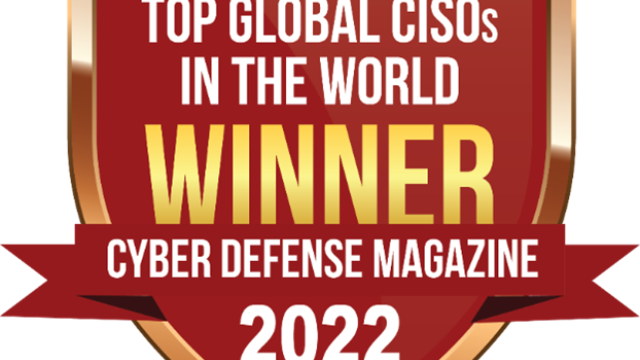 CISO Winner award badge