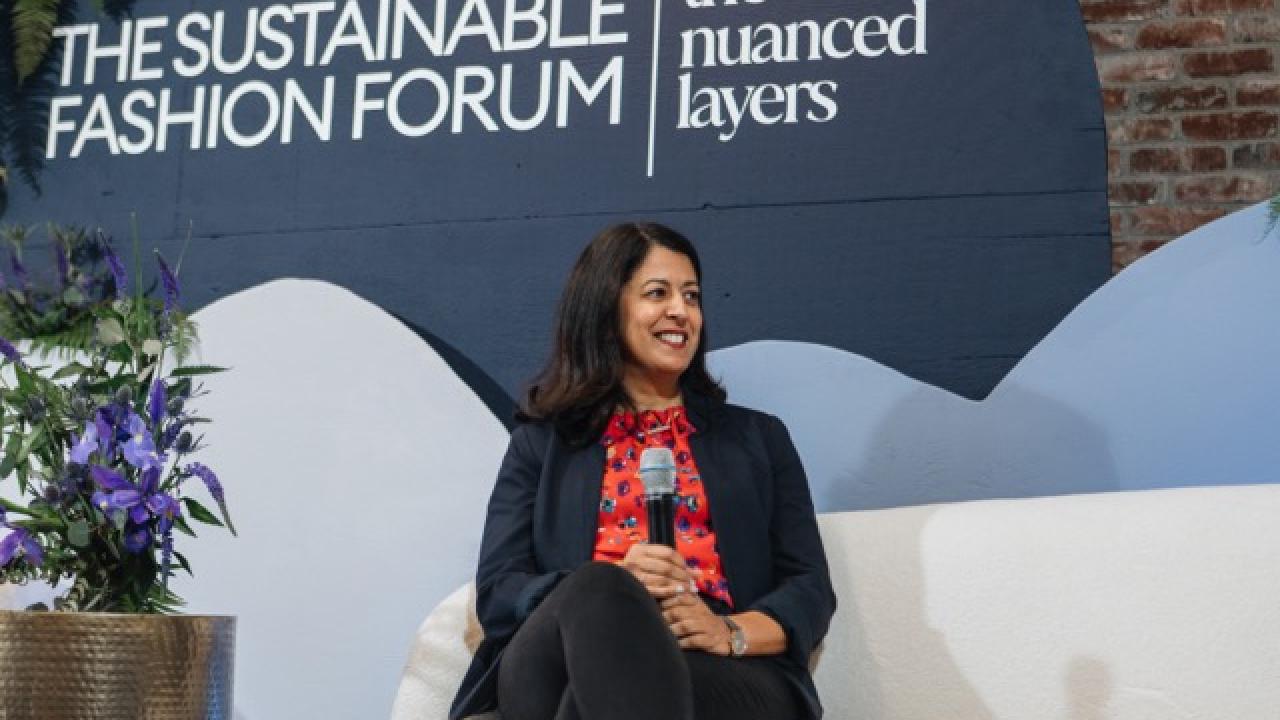 Amina Razvi, CEO at the Sustainable Apparel Coalition