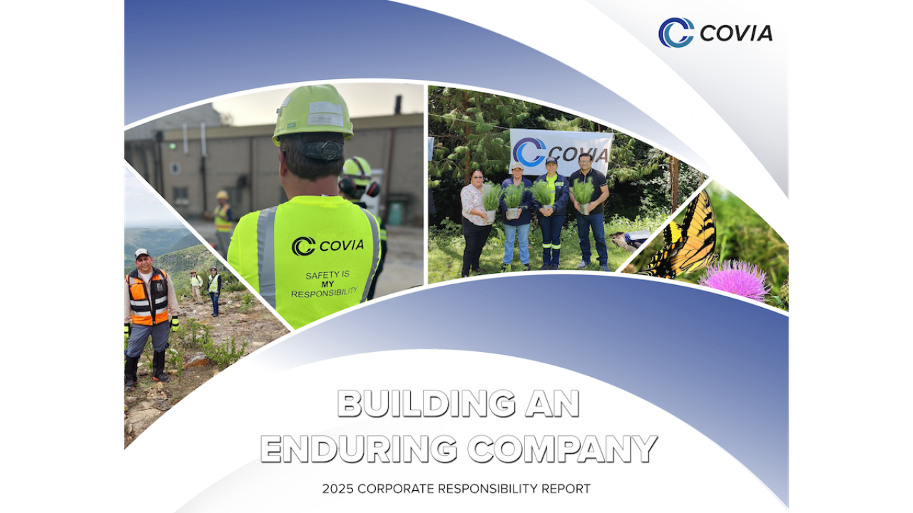 Covia 2025 Corporate Responsibility Report