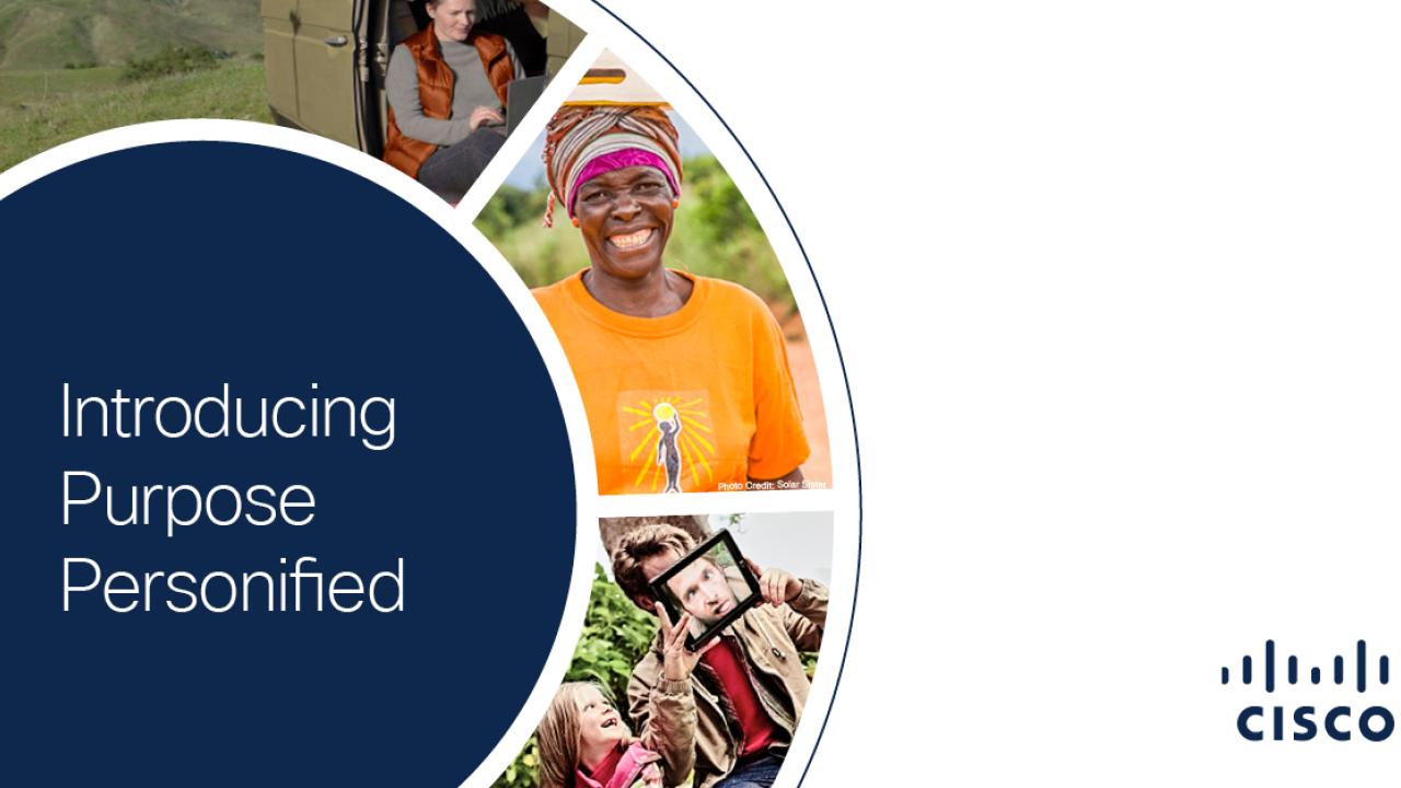 Cover of the purpose report. 