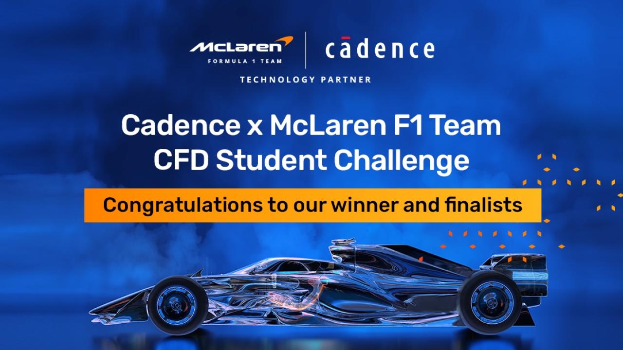 Cadence x McLaren F1 Team CFD Student Challenge 
