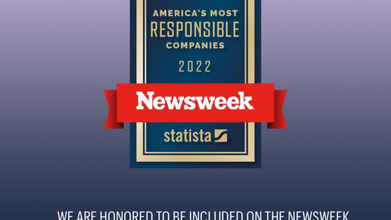 America’s Most Responsible Companies for 2022 by Newsweek