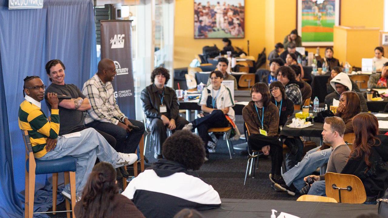 Students heard from industry professionals from Goldenvoice to learn firsthand about the roles and collaboration required to bring a major event to life. 